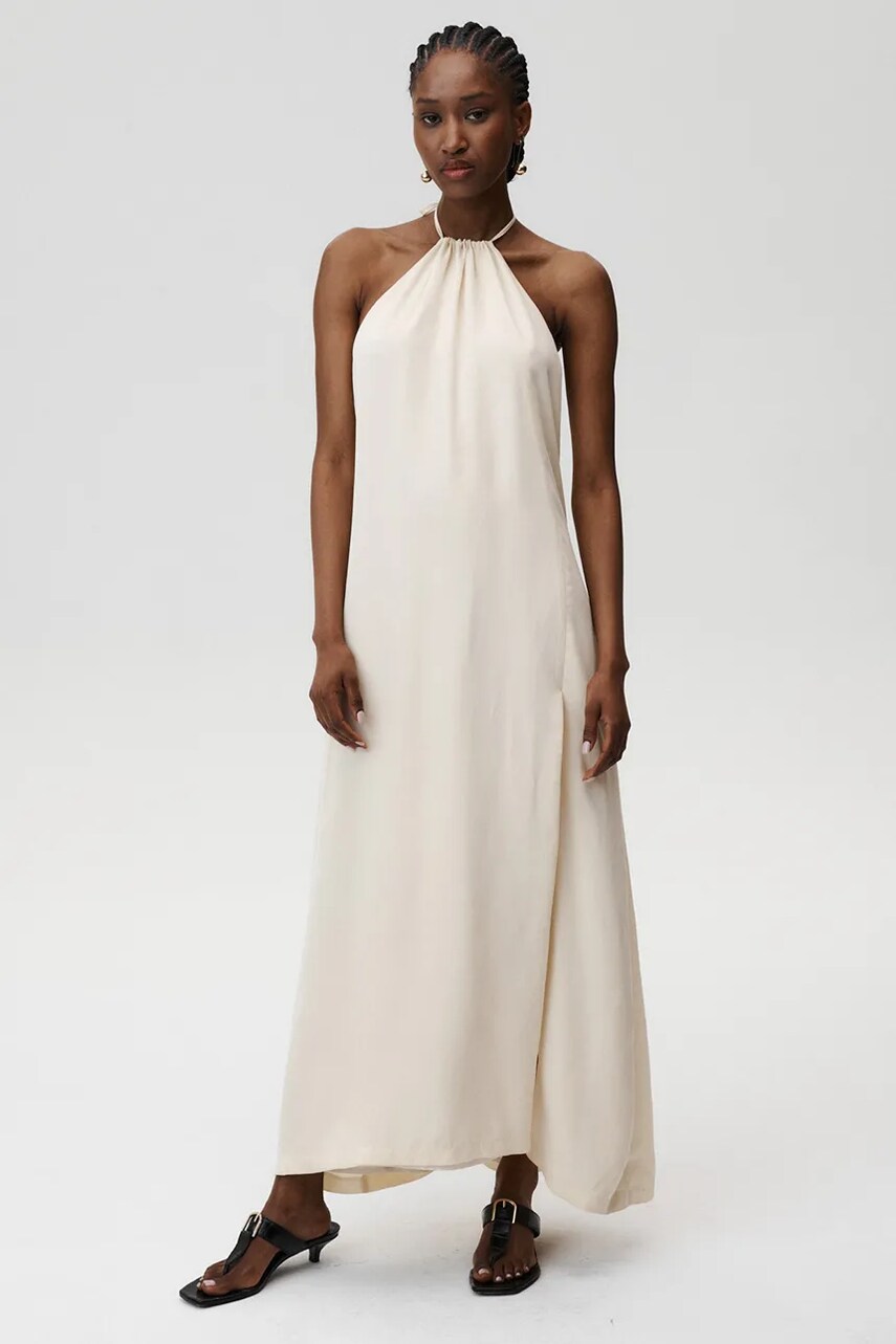Сукня Undress Code Desire Dress колір бежевий maxi пряма 908