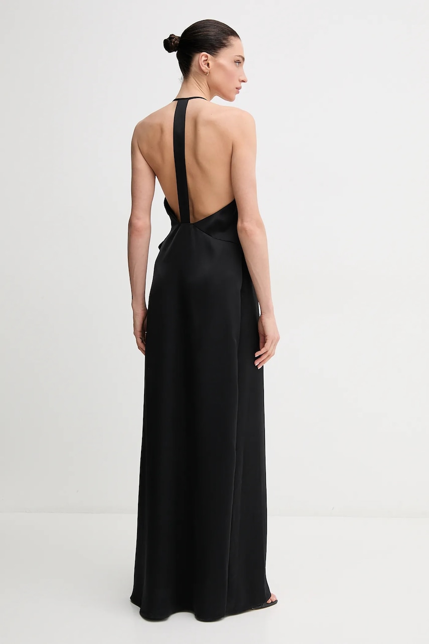 Платье Sandro Ferrone цвет чёрный maxi расклешённое S18XBERUDRA Платье Sandro Ferrone цвет чёрный maxi расклешённое S18XBERUDRA