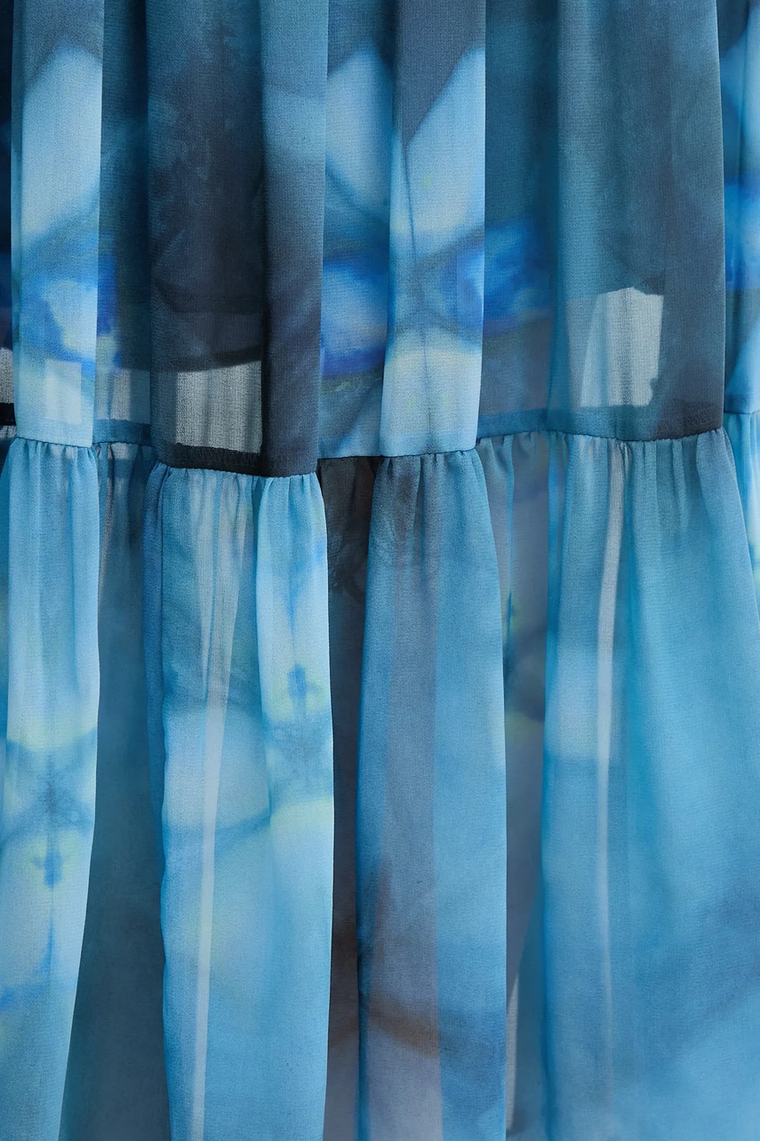 Φόρεμα Sandro Ferrone χρώμα: μπλε, S32XBEMABELLE φωτογραφία