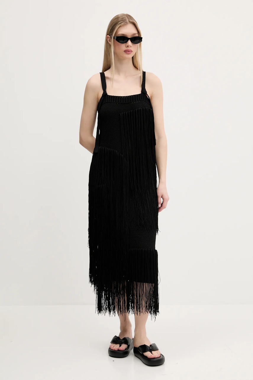 Φόρεμα Bimba Y Lola χρώμα: μαύρο, 251BR9010.10000 φωτογραφία