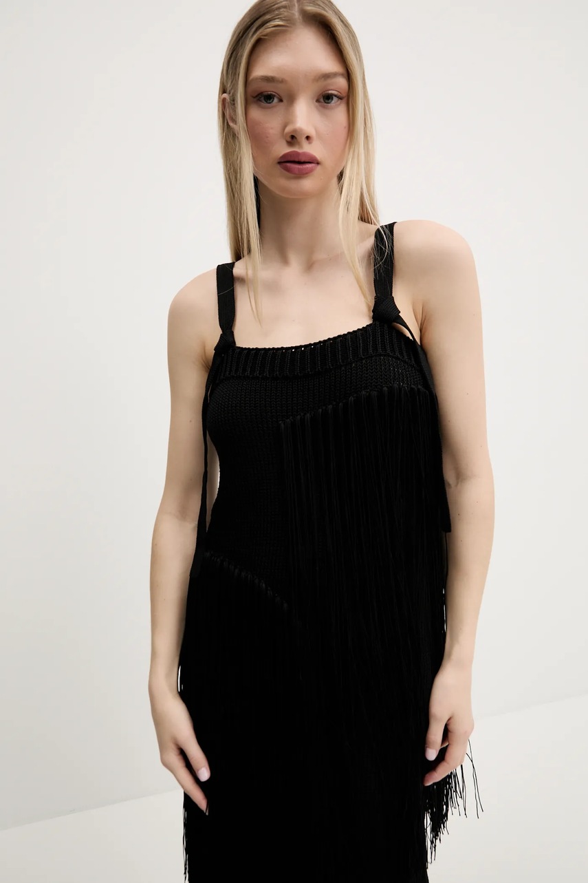 Φόρεμα Bimba Y Lola χρώμα: μαύρο, 251BR9010.10000 φωτογραφία