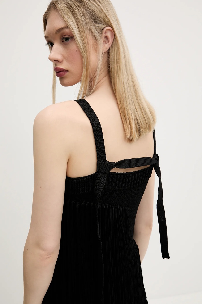 Φόρεμα Bimba Y Lola χρώμα: μαύρο, 251BR9010.10000 φωτογραφία