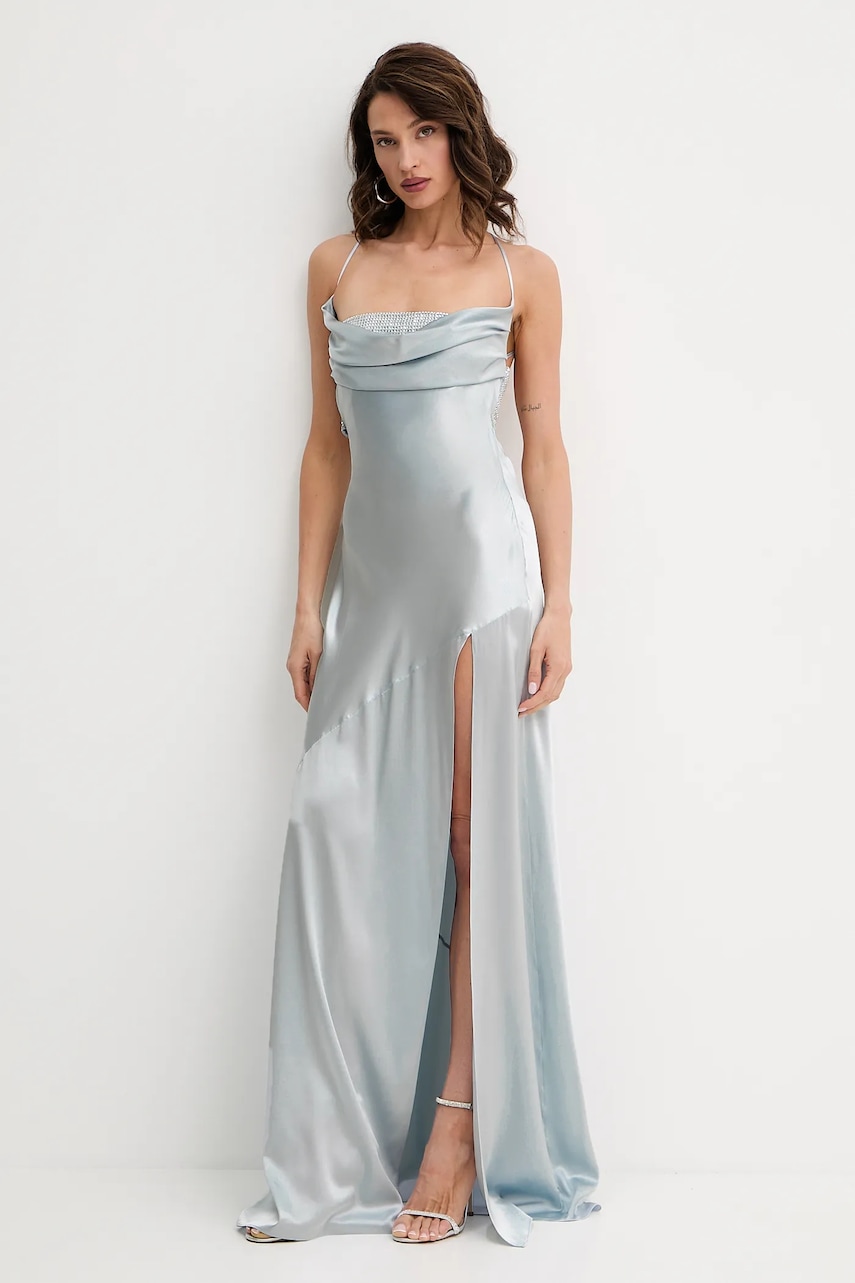 Шовкова сукня Retrofete Emery maxi пряма HL24-7943