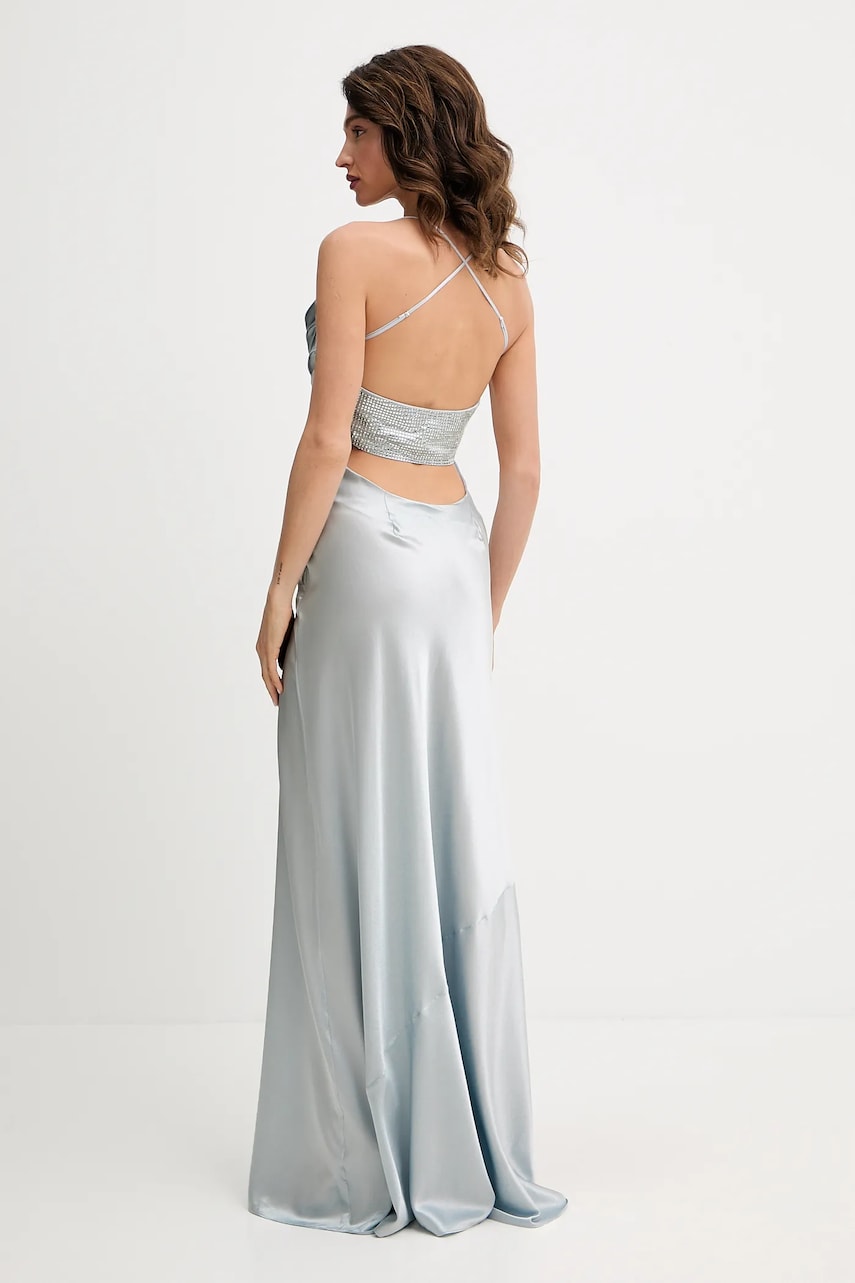 Шовкова сукня Retrofete Emery maxi пряма HL24-7943