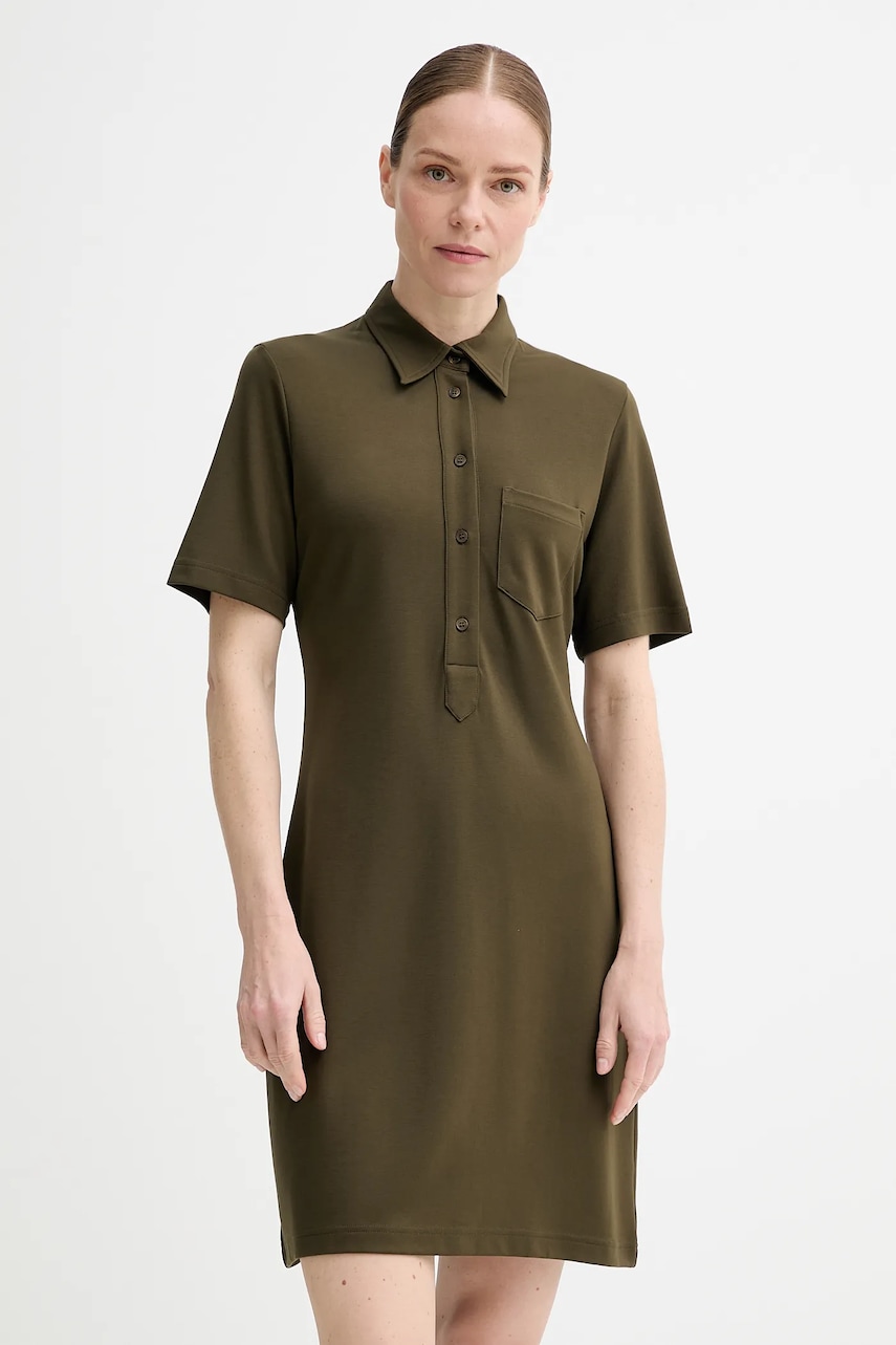 Сукня Filippa K колір зелений mini пряма 31746.FK