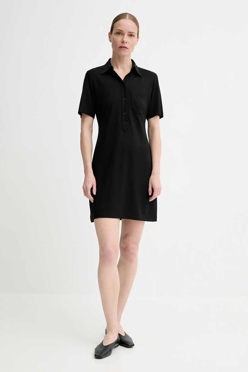 Сукня Filippa K колір чорний mini пряма 31746.FK