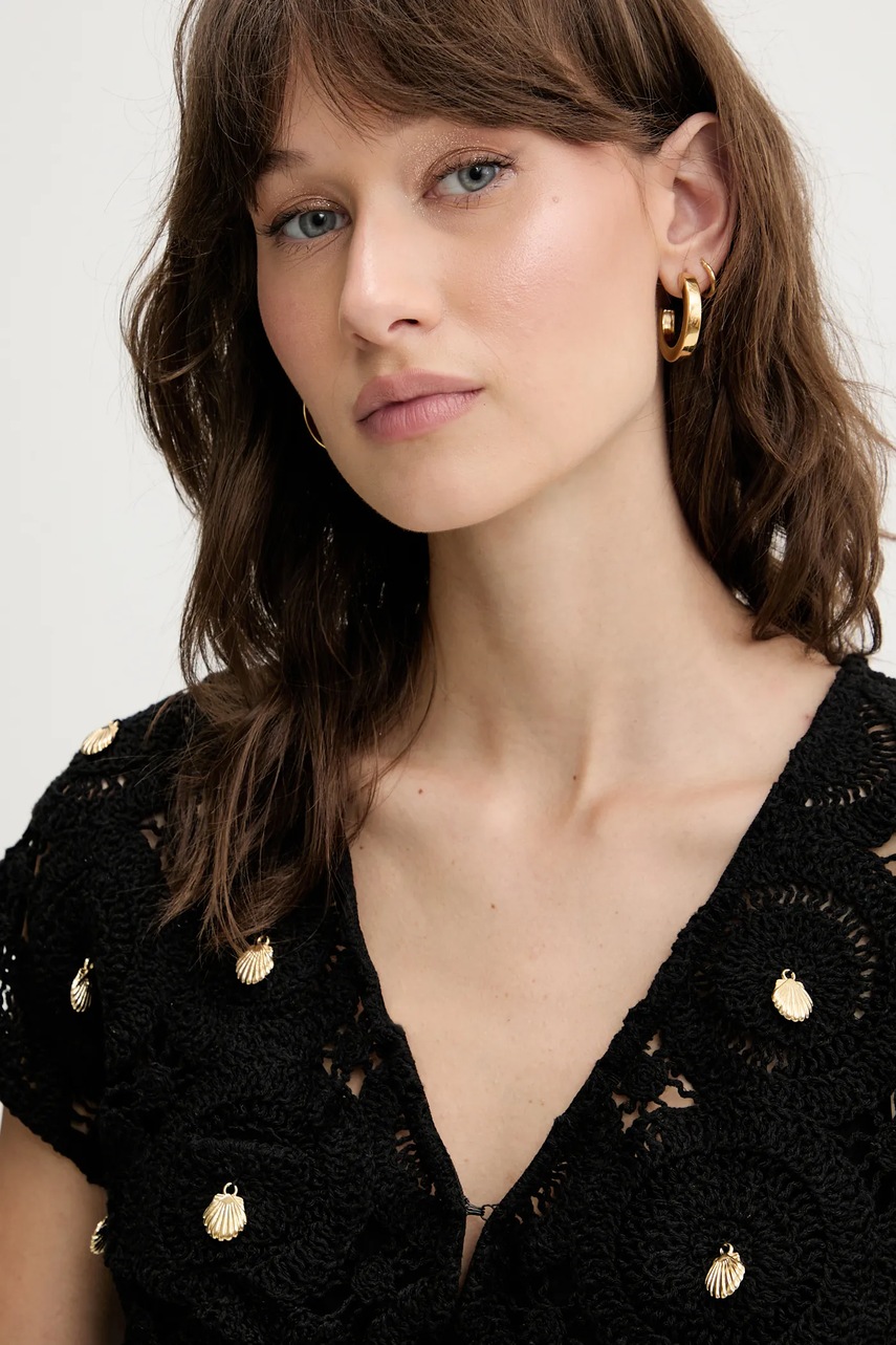 Сукня з домішкою вовни Never Fully Dressed колір чорний maxi пряма NFDDR2058