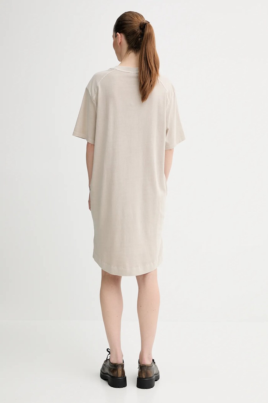 Сукня G-Star колір бежевий mini oversize D26095-C756