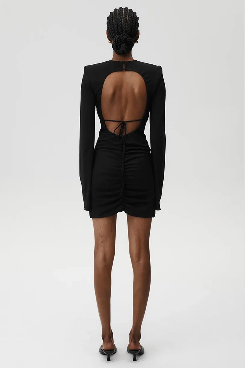 Сукня Undress Code колір чорний mini облягаюче