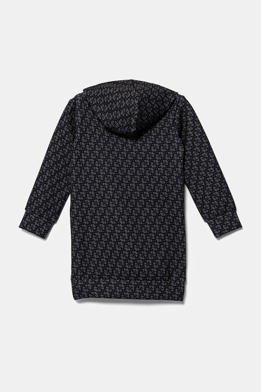 Платье Guess цвет серый mini oversize J5RK20 KAZQ2