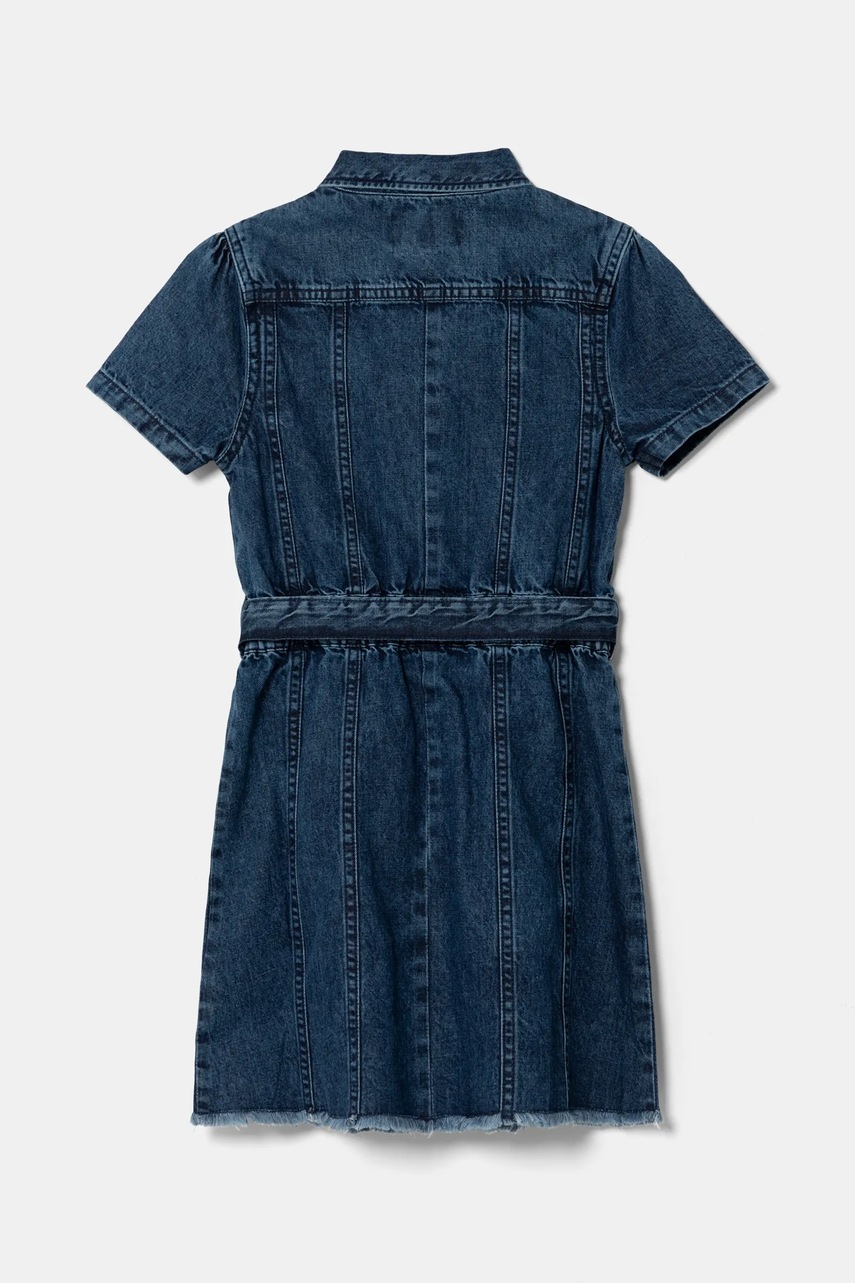 Детское джинсовое платье Guess цвет синий midi расклешённое J5RK33 D4EU0 в Полтаве Детское джинсовое платье Guess цвет синий midi расклешённое J5RK33 D4EU0 в Полтаве