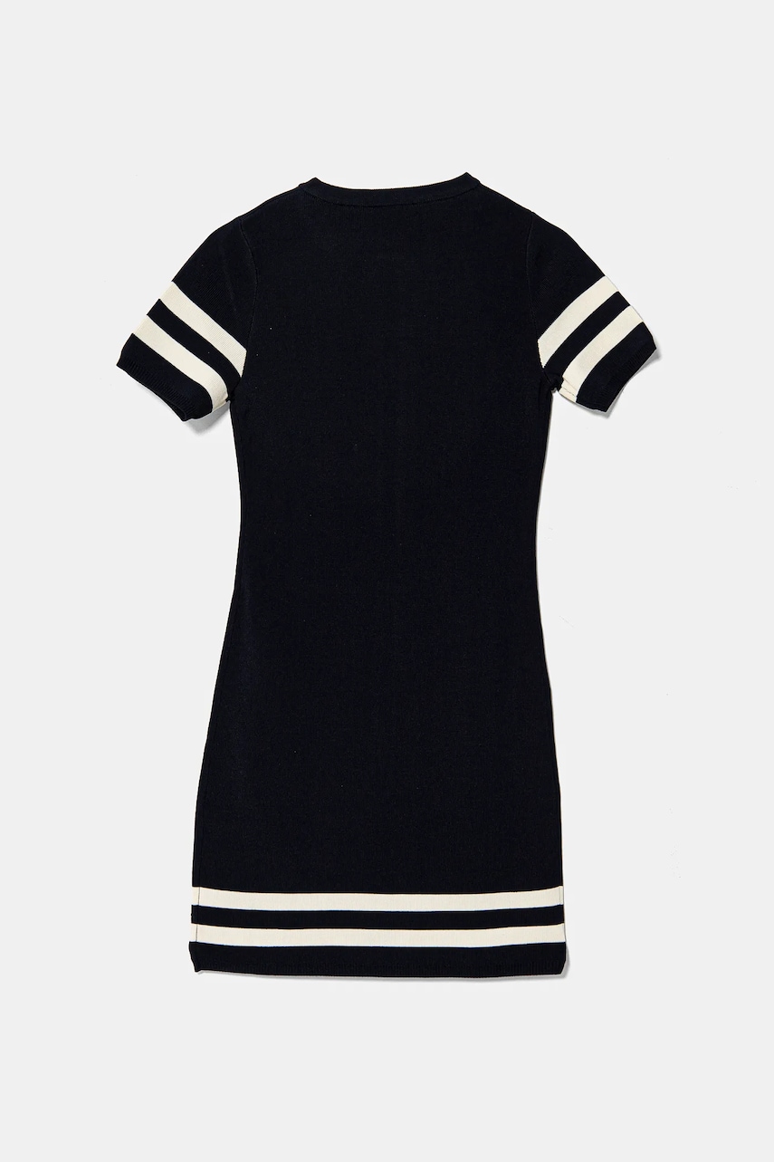 Детское платье Guess цвет синий mini прямое J5RK49 ZZ04U Детское платье Guess цвет синий mini прямое J5RK49 ZZ04U