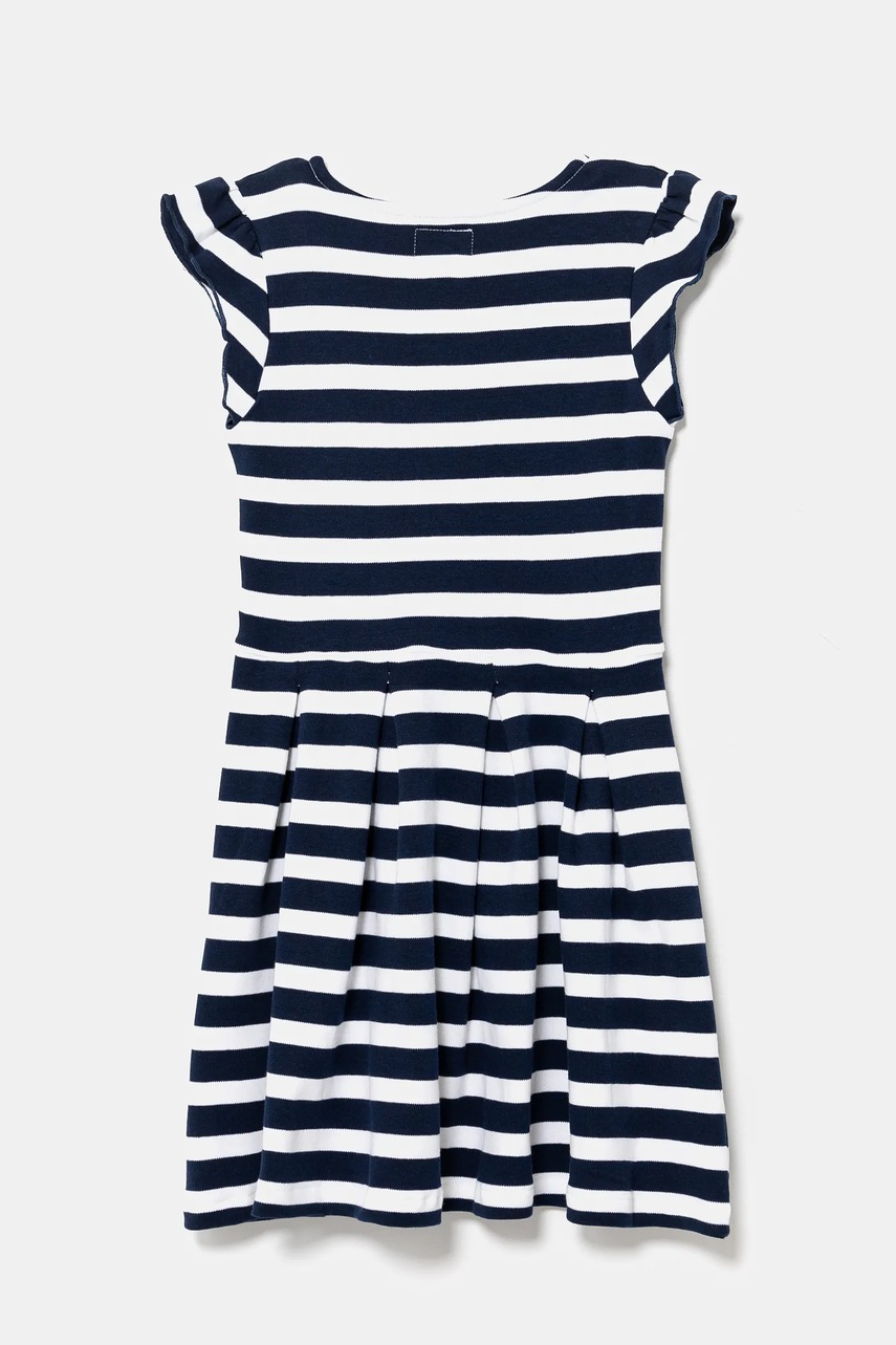 Хлопковое детское платье Guess midi расклешённое K5RK15 K85Z4