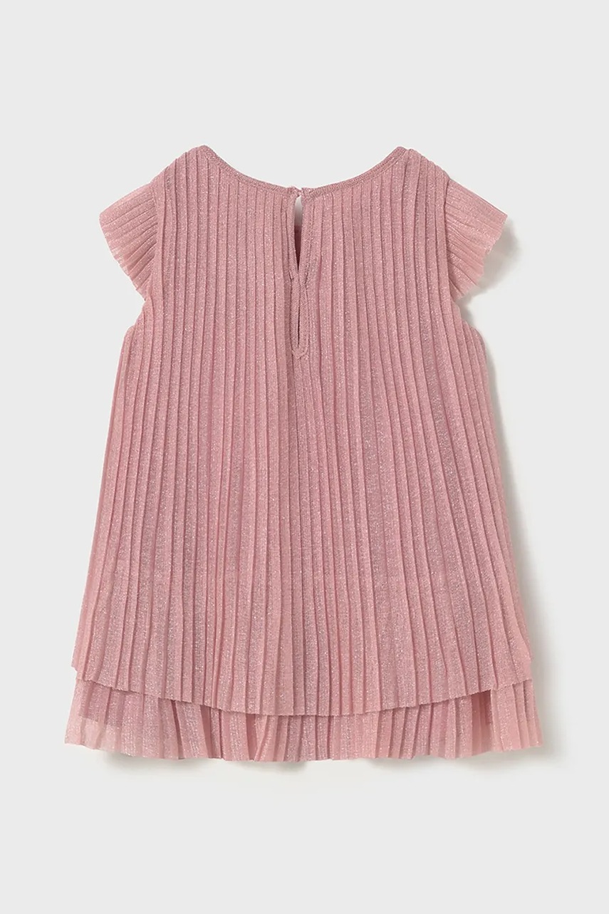 Детское платье Mayoral цвет розовый mini прямое 1907