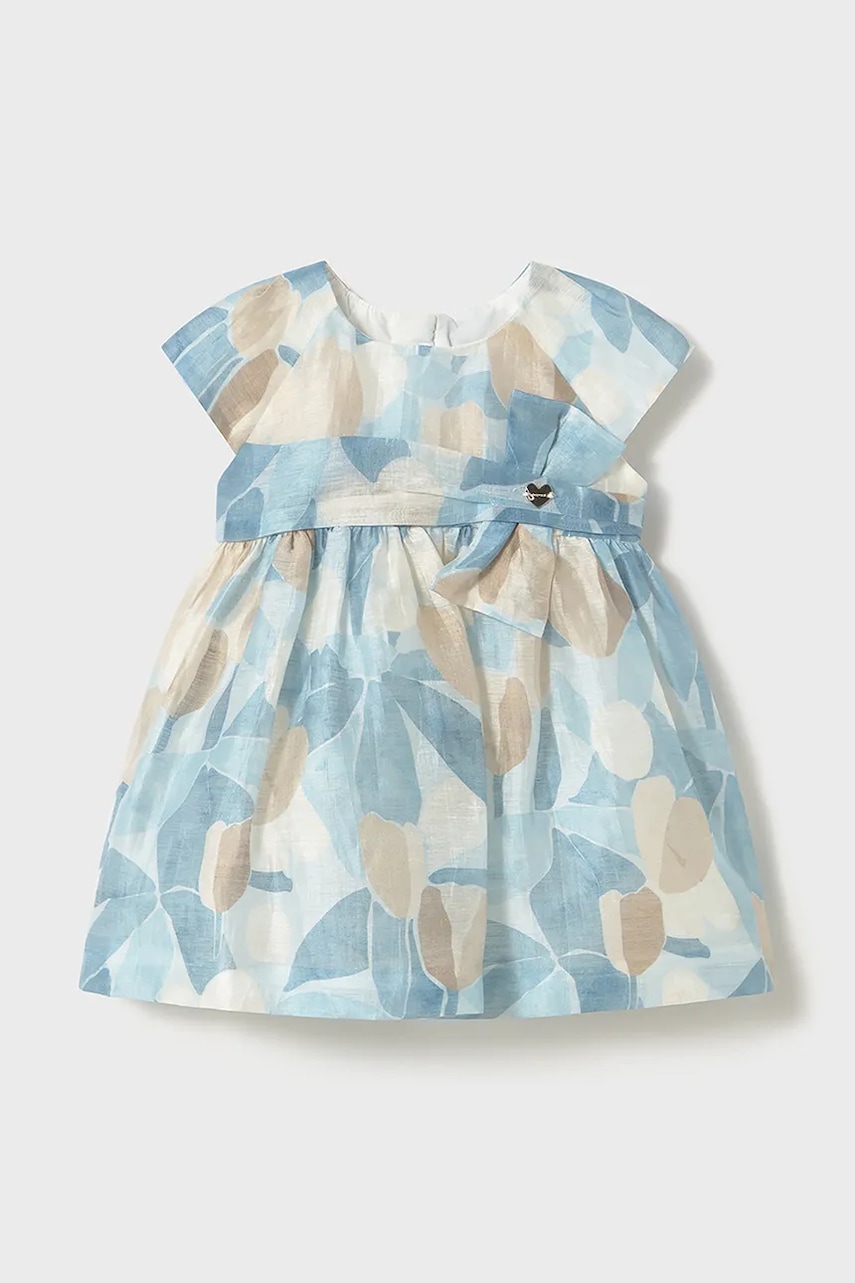 Детское льняное платье Mayoral mini расклешённое 1909 в Сумах Детское льняное платье Mayoral mini расклешённое 1909 в Сумах