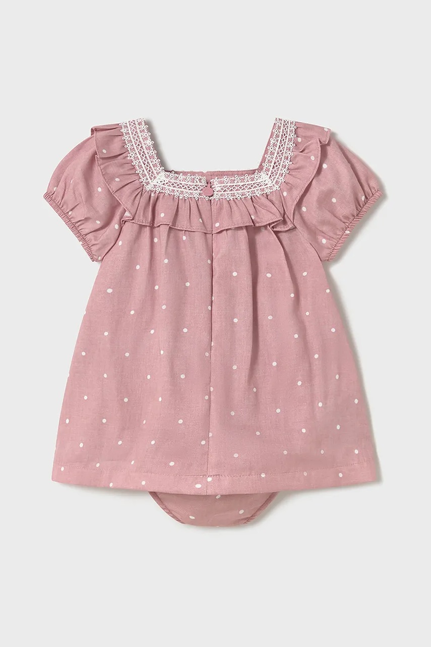 Платье для младенцев Mayoral цвет розовый mini прямое 1919