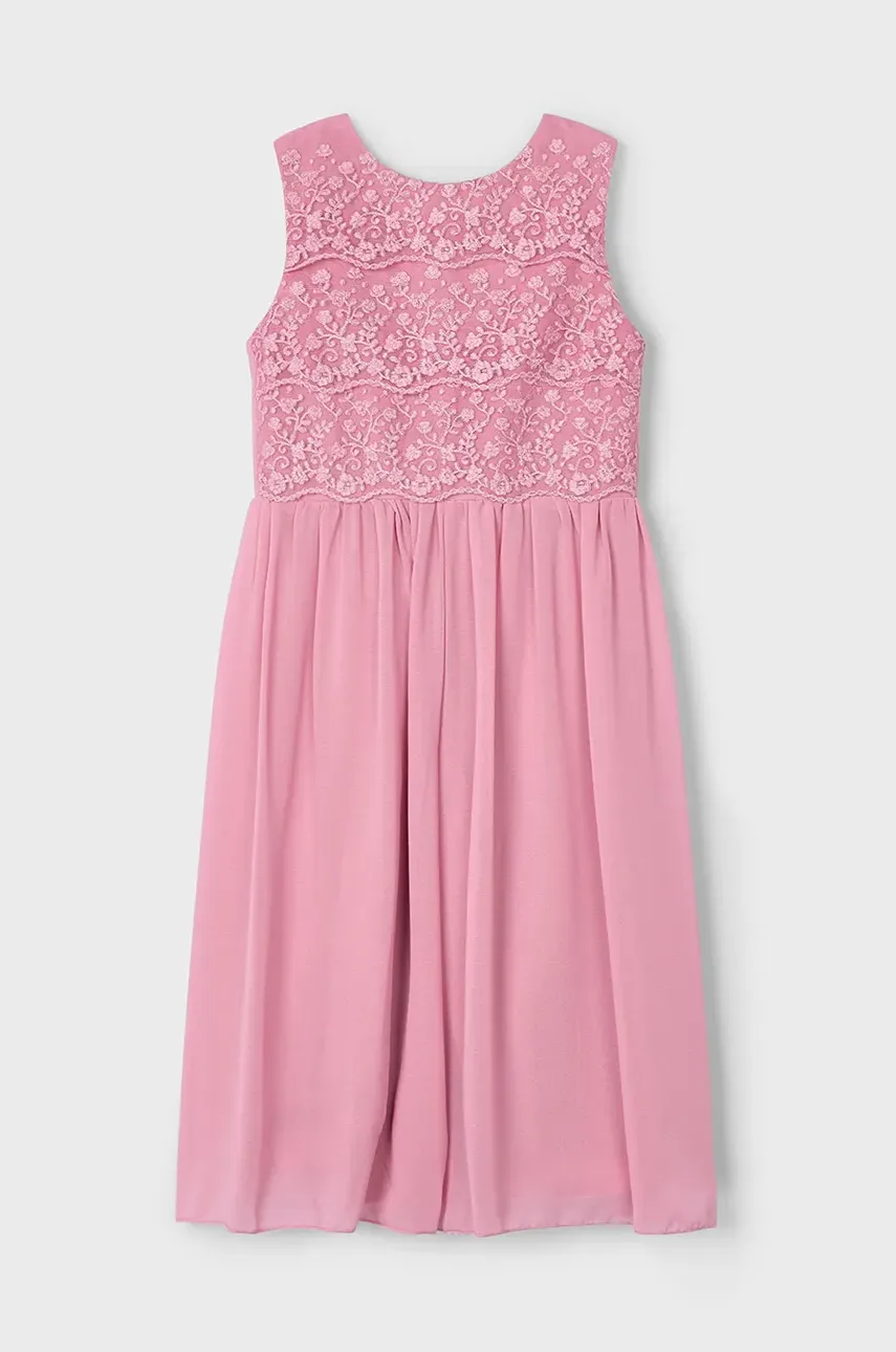 Mayoral salopetă pentru copii culoarea roz 3870