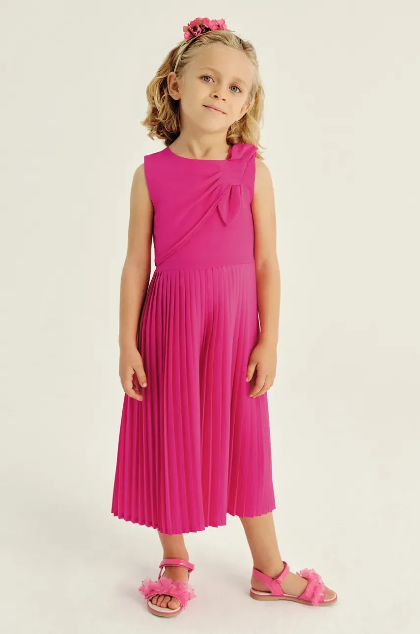 Mayoral salopetă pentru copii culoarea roz 3872