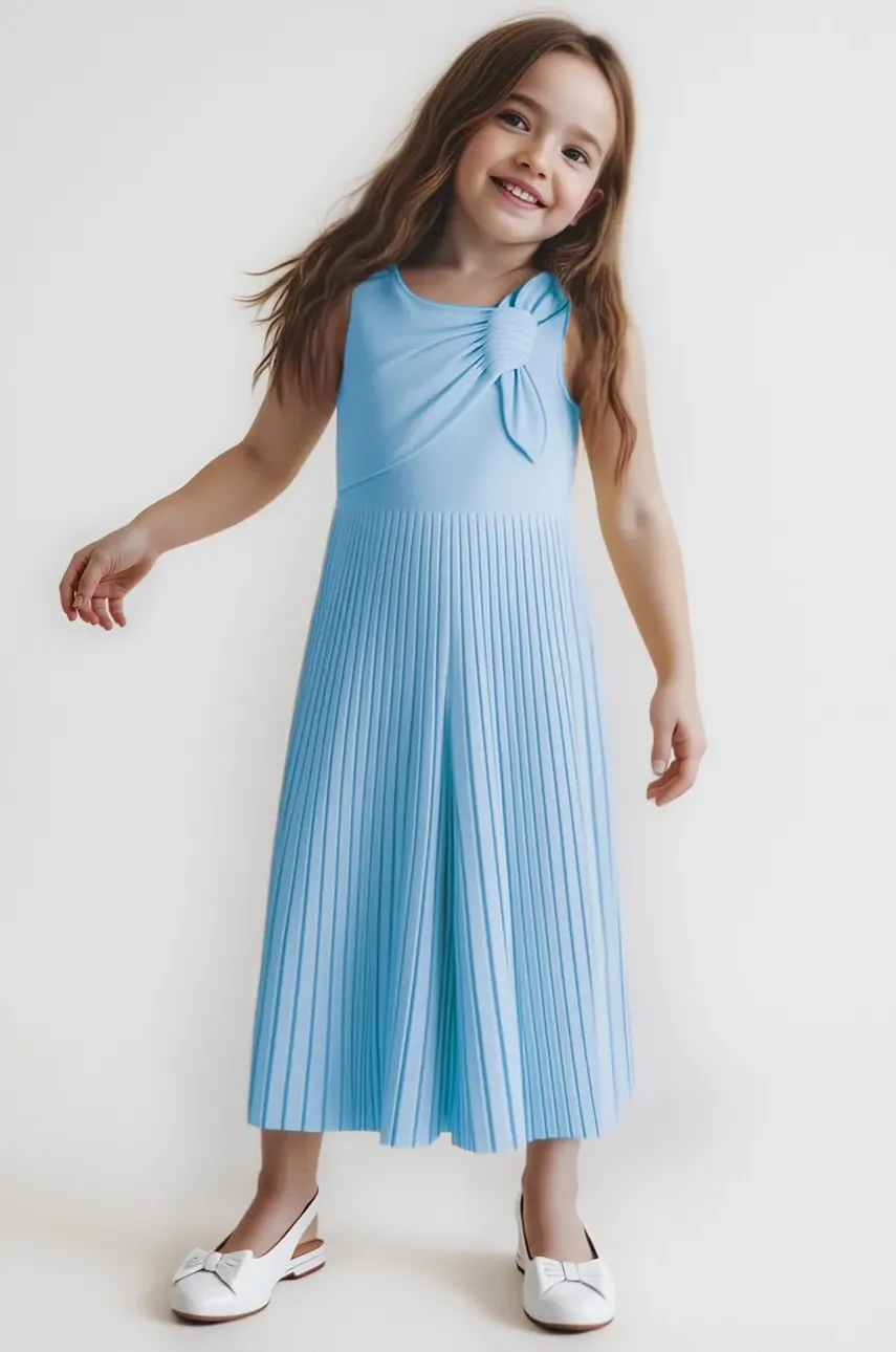 Mayoral salopetă pentru copii culoarea albastru 3872