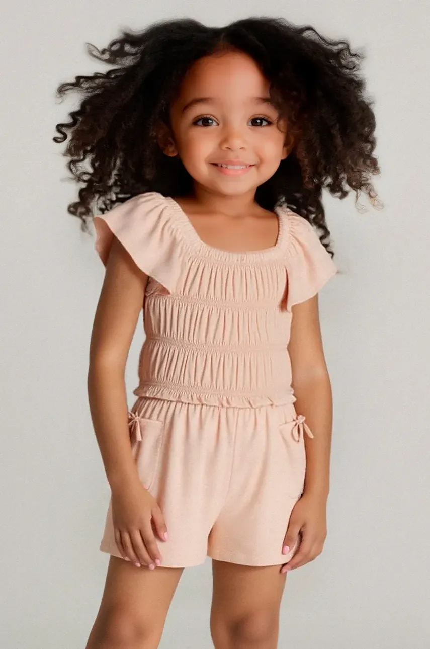 Mayoral salopetă copii culoarea bej, 3873