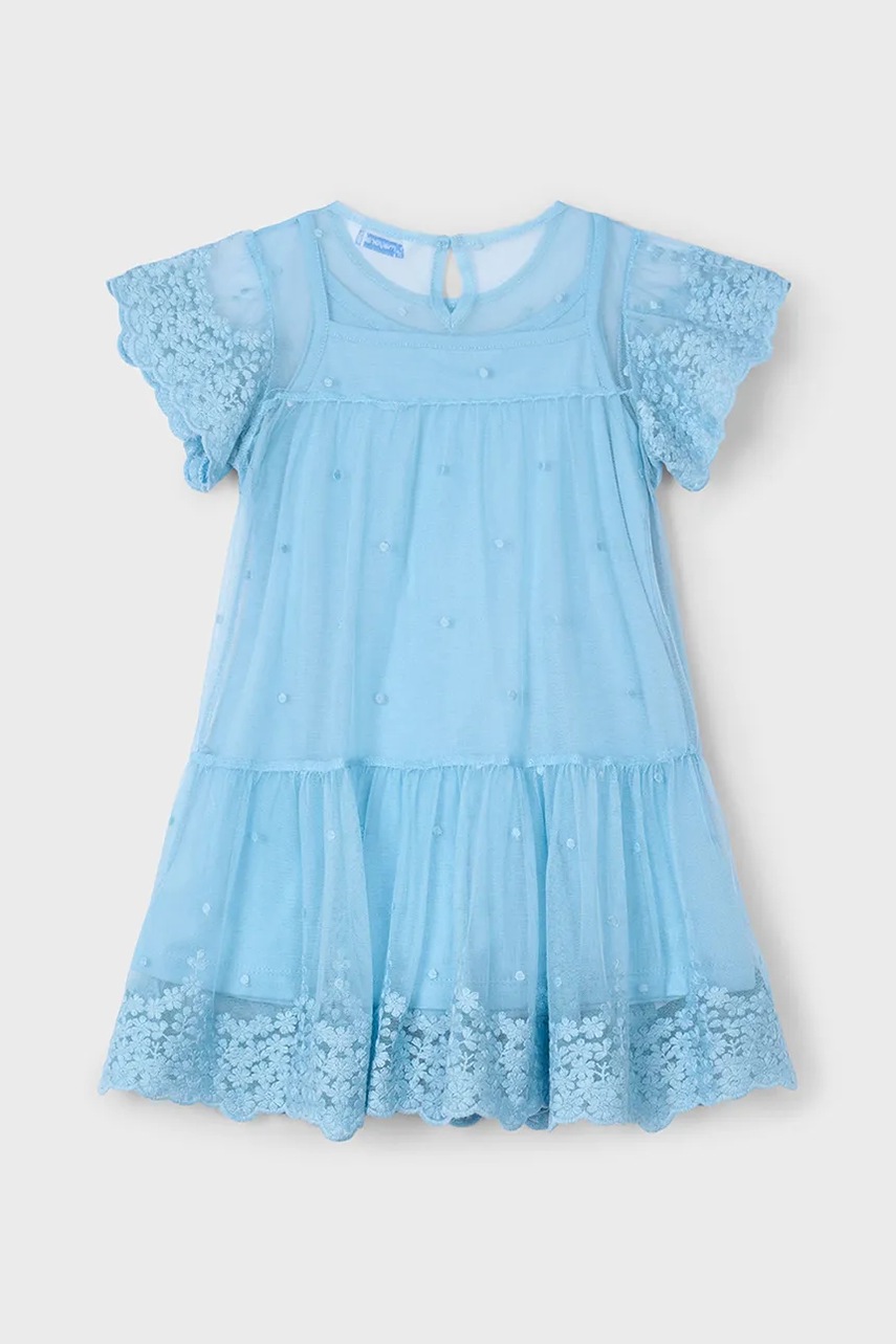 Детское платье Mayoral mini расклешённое 3909