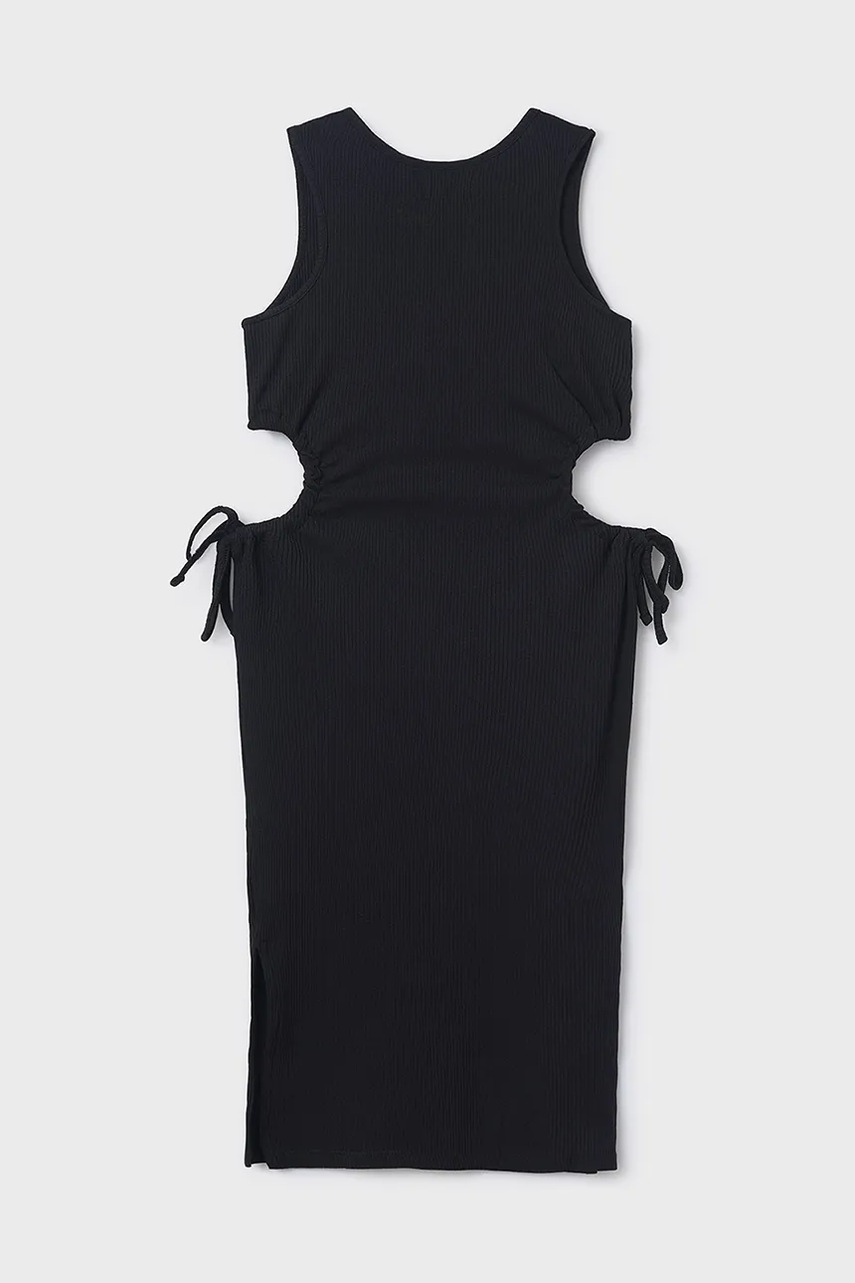 Детское платье Mayoral цвет чёрный mini облегающее 6985