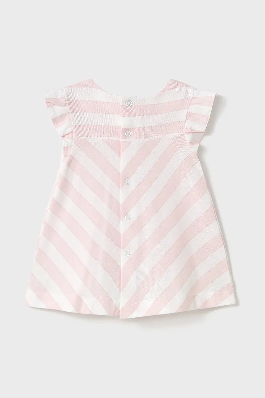 Платье для младенцев Mayoral Newborn цвет розовый mini расклешённое 1847