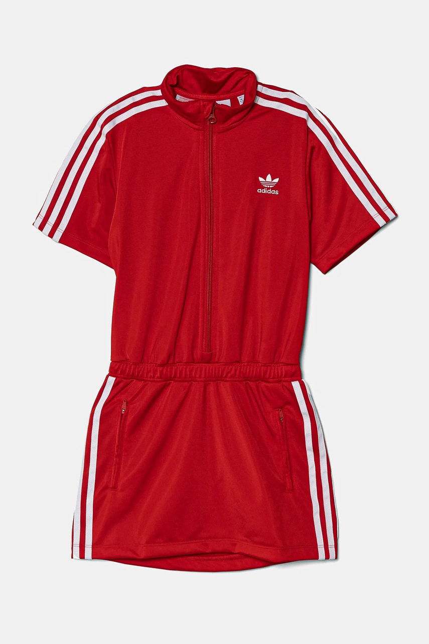 Платье adidas Originals цвет красный mini прямое JD3536
