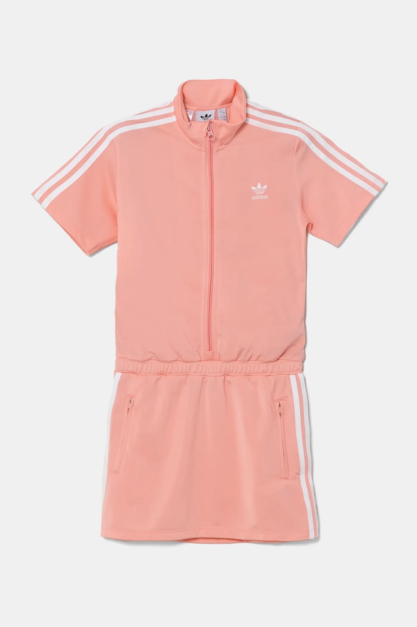 Детское платье adidas Originals цвет оранжевый mini oversize JD3534