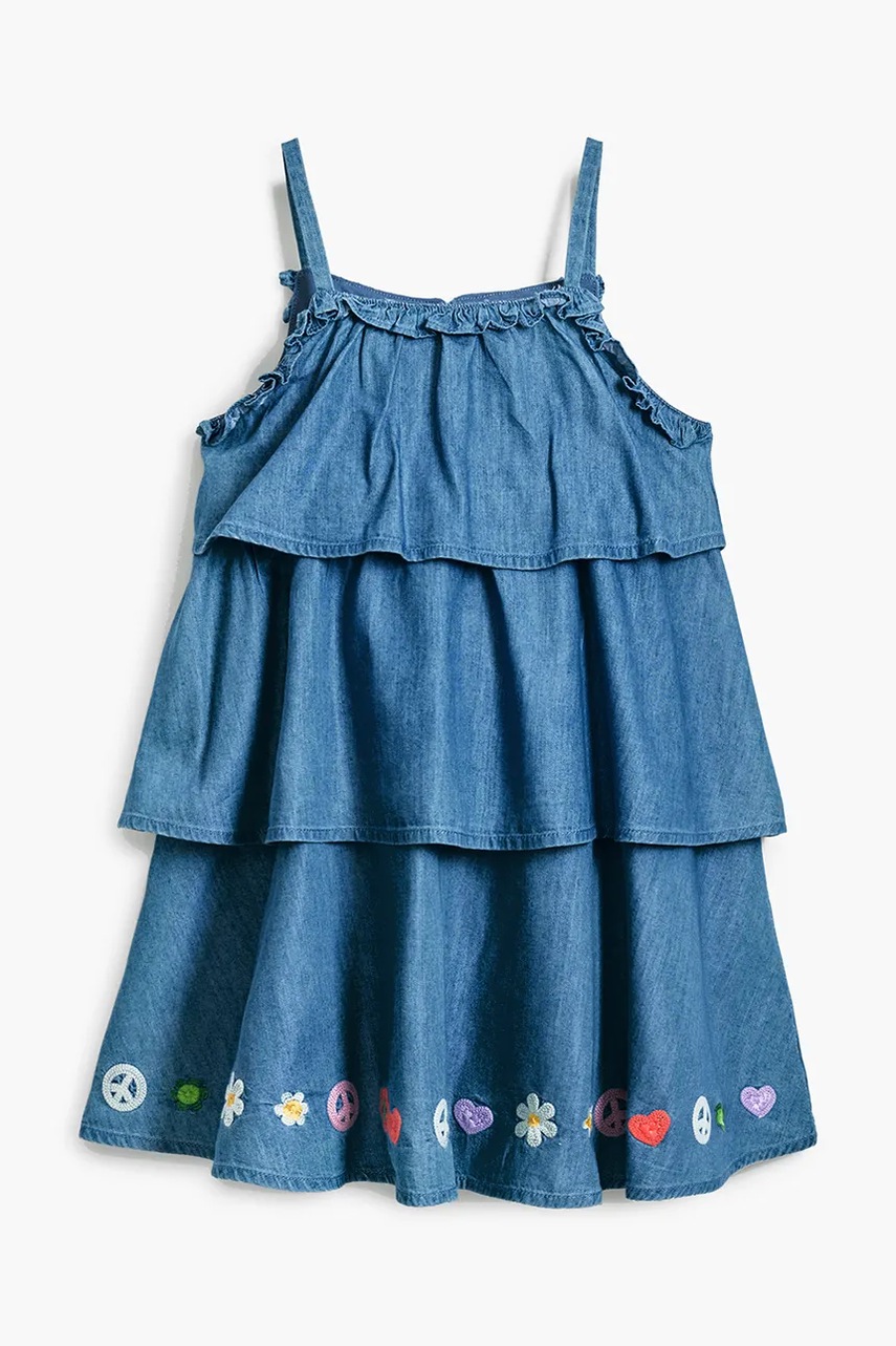 Дитяча джинсова сукня Desigual mini розкльошена 25SGVW04