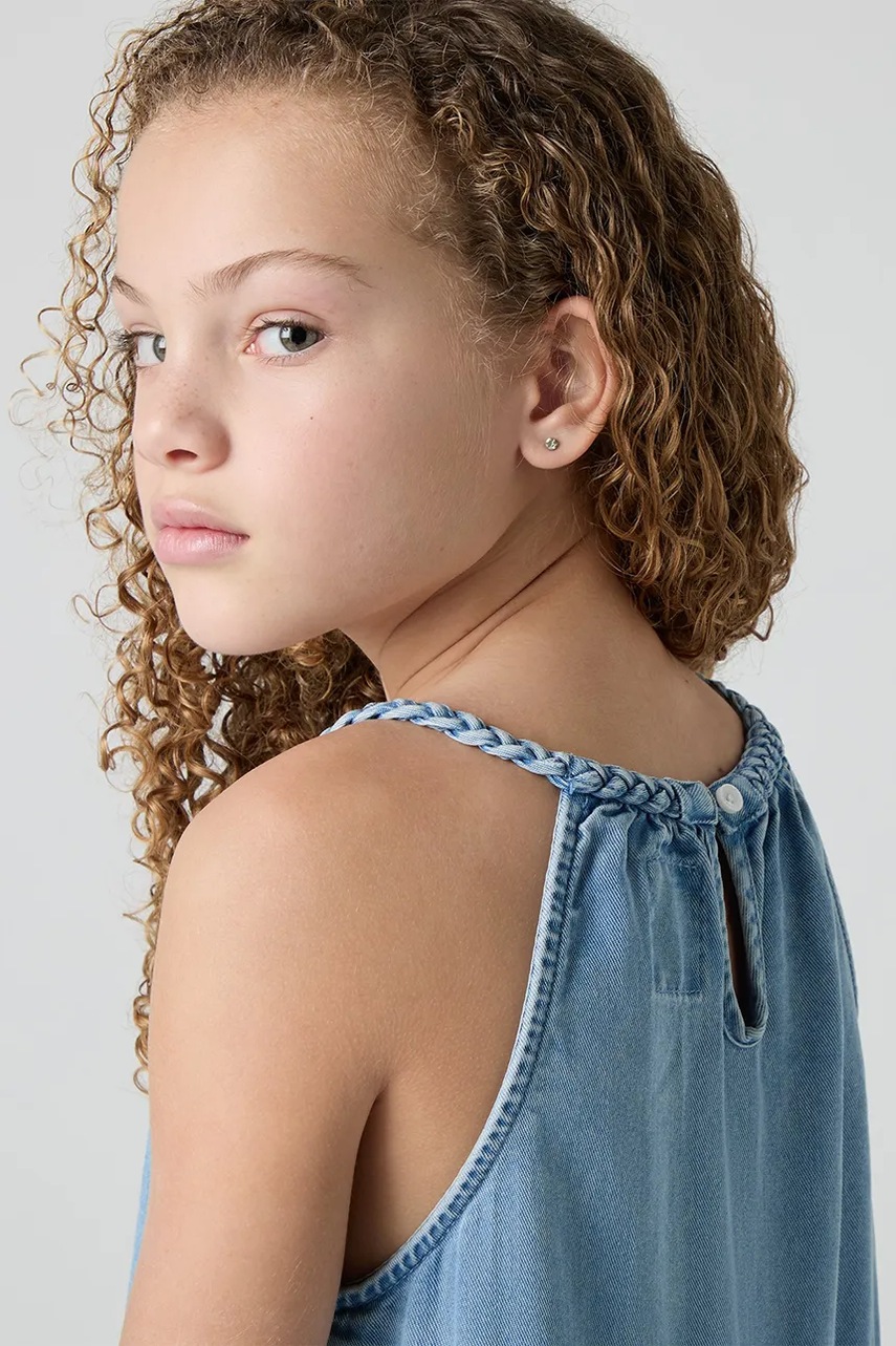 Dívčí šaty Levi's HALTER TIERED DRESS (obrázek 8)