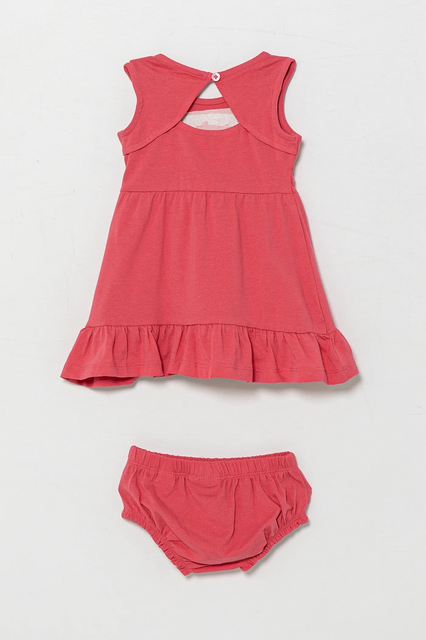 Платье для младенцев Guess цвет розовый mini расклешённое A5GK06 K6YW4 Платье для младенцев Guess цвет розовый mini расклешённое A5GK06 K6YW4