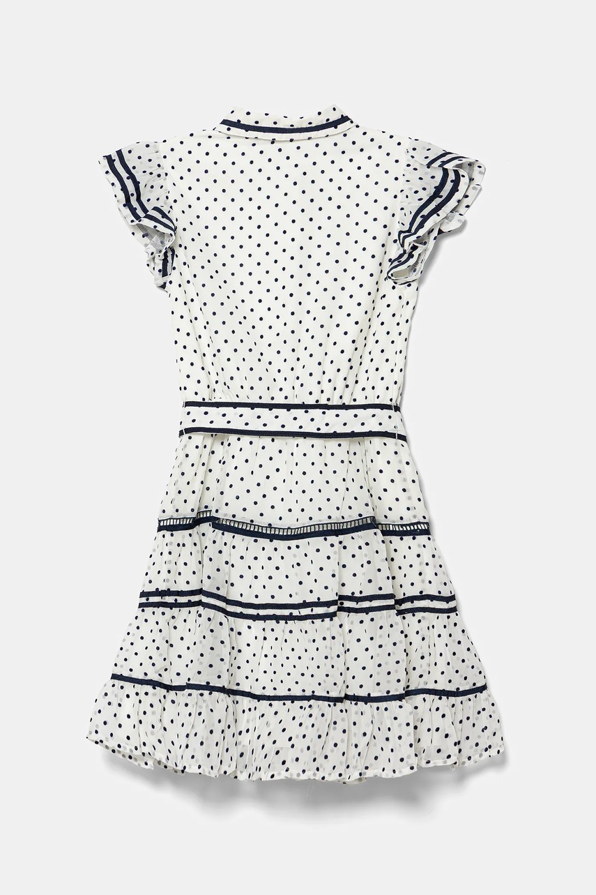 Детское платье Guess цвет синий mini расклешенное J5GK07 WA2T0