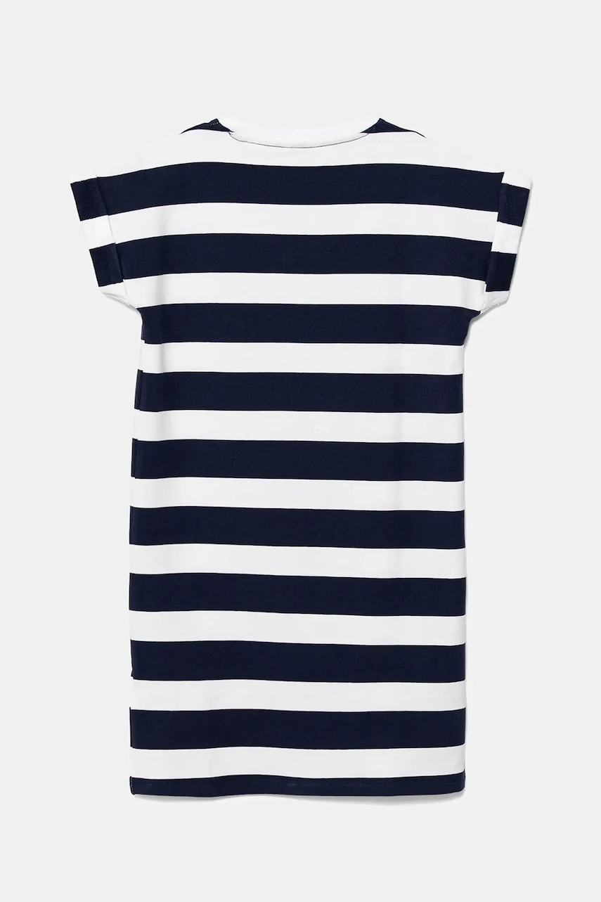 Детское платье Guess цвет синий mini прямое J5GK33 KBOR4 Детское платье Guess цвет синий mini прямое J5GK33 KBOR4