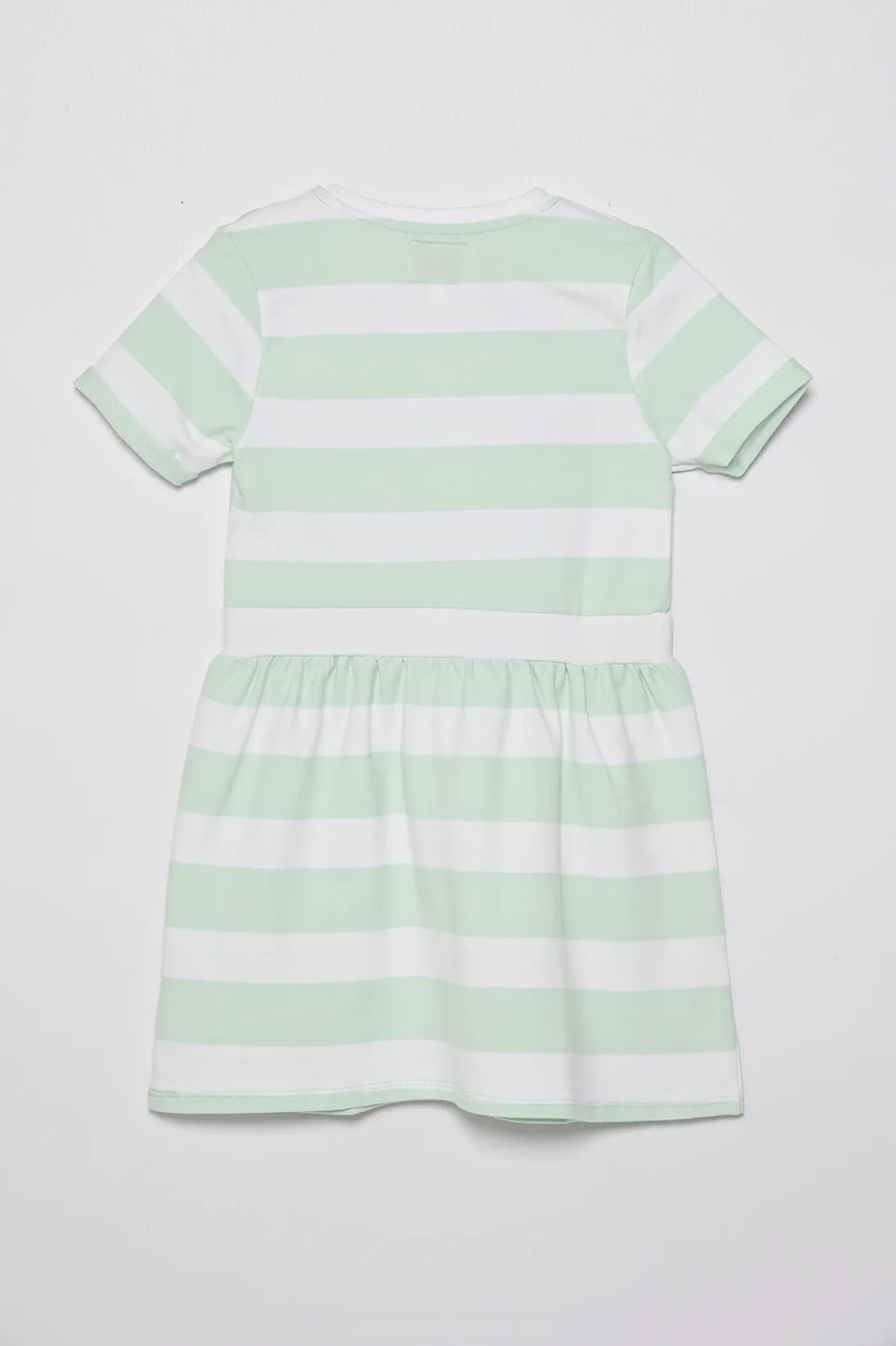 Детское платье Guess цвет бирюзовый mini расклешённое K5GK28 KBOR4 Детское платье Guess цвет бирюзовый mini расклешённое K5GK28 KBOR4
