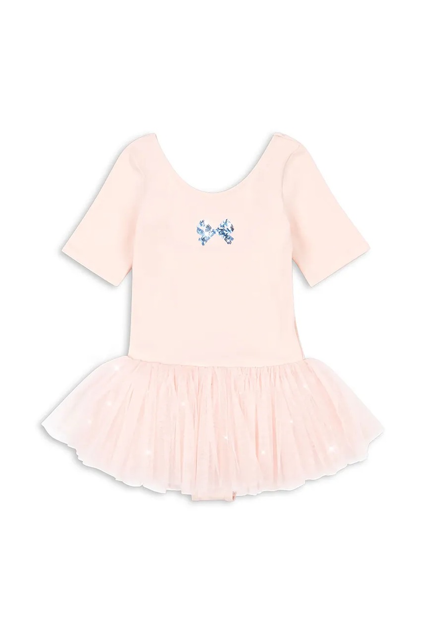 Детское платье Konges Sløjd BALLERINA DRESS цвет розовый mini расклешённое KS102647 Детское платье Konges Sløjd BALLERINA DRESS цвет розовый mini расклешённое KS102647