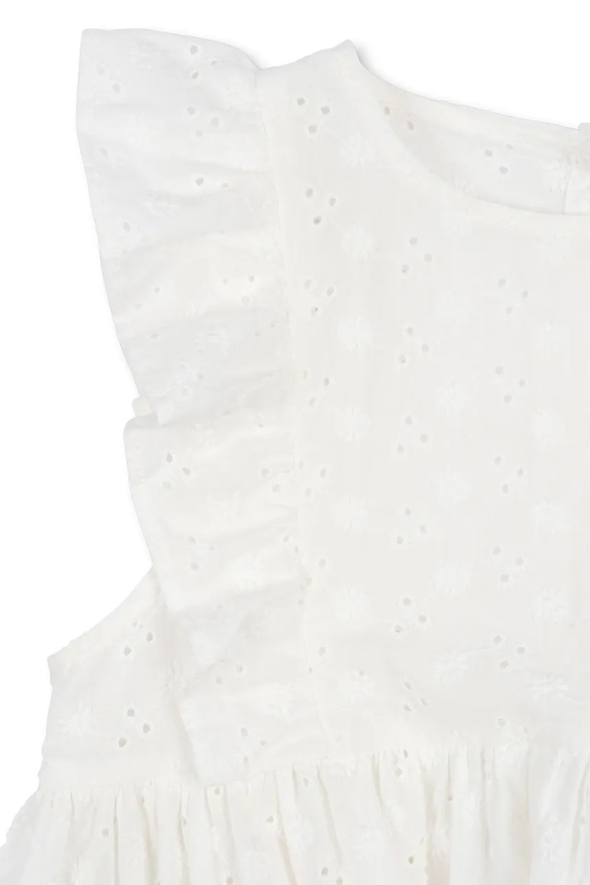 Παιδικό βαμβακερό φόρεμα Konges Sløjd LACEY DRESS φωτογραφία