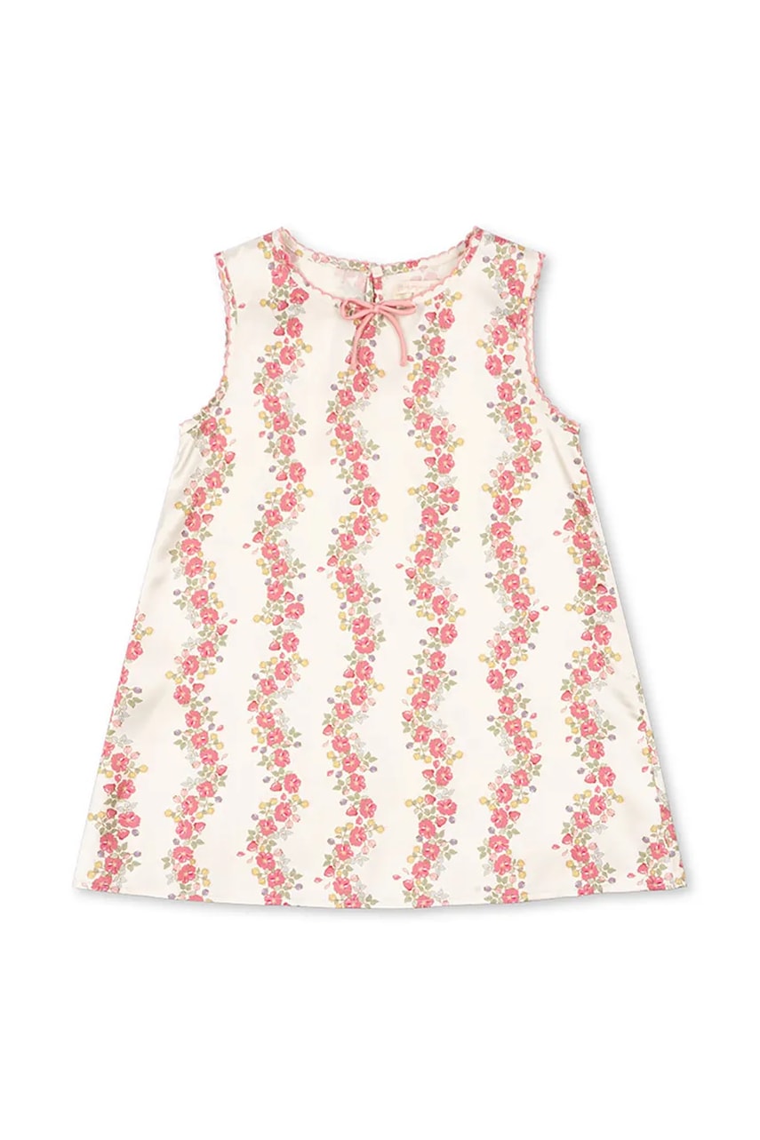 Детское платье Konges Sløjd SHEENY DRESS цвет бежевый mini прямое KS102430 Детское платье Konges Sløjd SHEENY DRESS цвет бежевый mini прямое KS102430