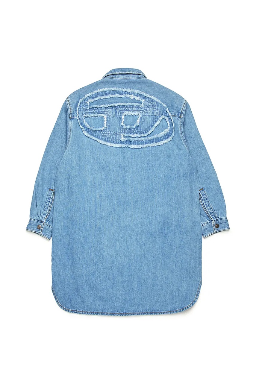 Παιδικό φόρεμα τζιν Diesel DEBBLI DRESS φωτογραφία