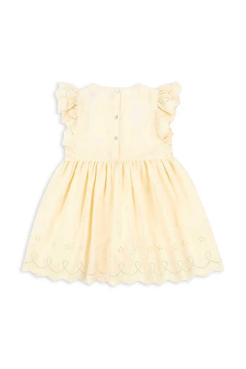 Платье Konges Sløjd POSEY DRESS цвет жёлтый mini расклешённое KS103192 Платье Konges Sløjd POSEY DRESS цвет жёлтый mini расклешённое KS103192