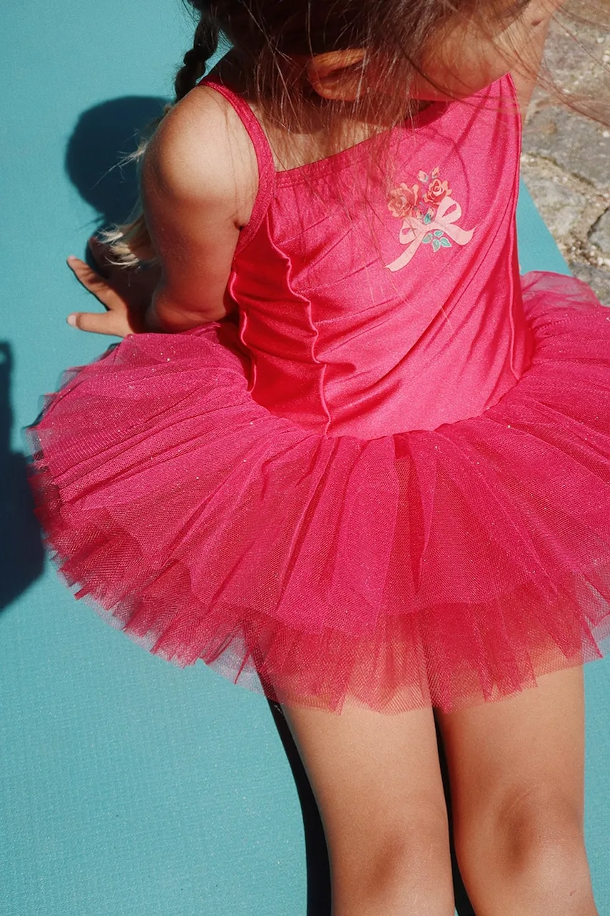 Levně Šaty Konges Sløjd MARINA DRESS červená barva, mini, KS103214