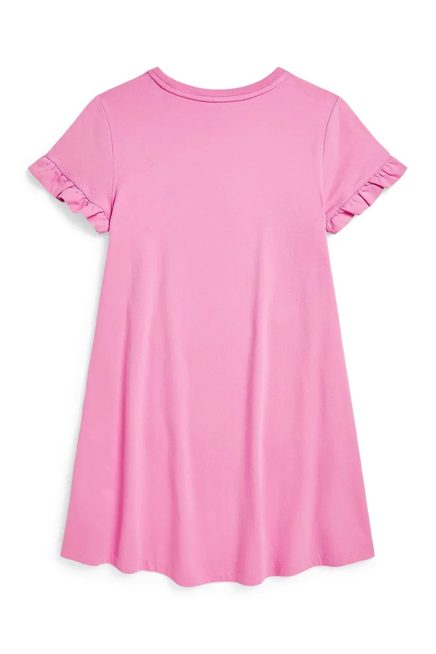 Дитяча бавовняна сукня Polo Ralph Lauren колір рожевий mini пряма 313965157002 в Чернівцях Дитяча бавовняна сукня Polo Ralph Lauren колір рожевий mini пряма 313965157002 в Чернівцях