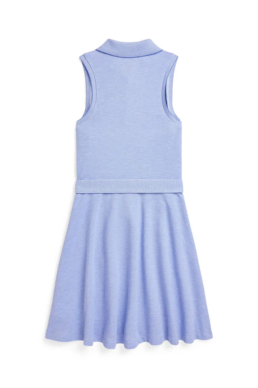 Дитяча бавовняна сукня Polo Ralph Lauren mini розкльошена 313965176003