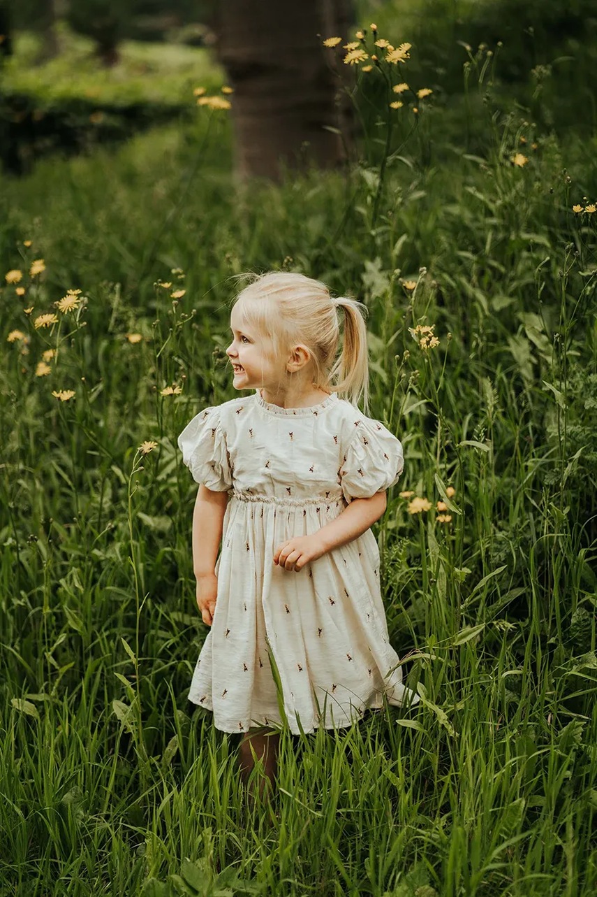 Παιδικό φόρεμα Donsje Clarize Dress Bees φωτογραφία