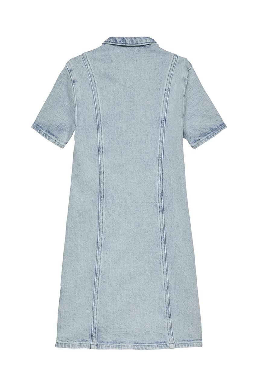 Детское джинсовое платье Calvin Klein Jeans mini прямое IG0IG02902