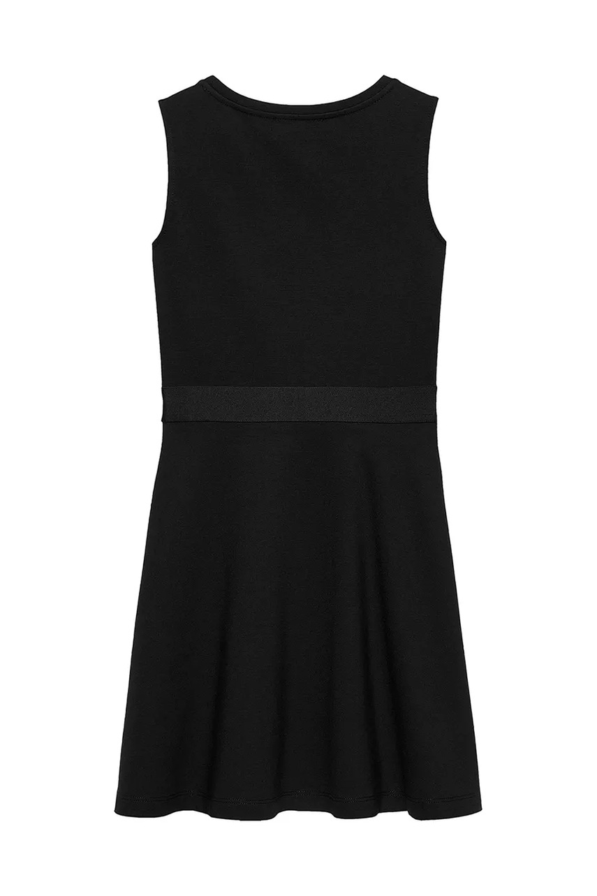 Детское платье Calvin Klein Jeans цвет чёрный mini расклешённое IG0IG02910
