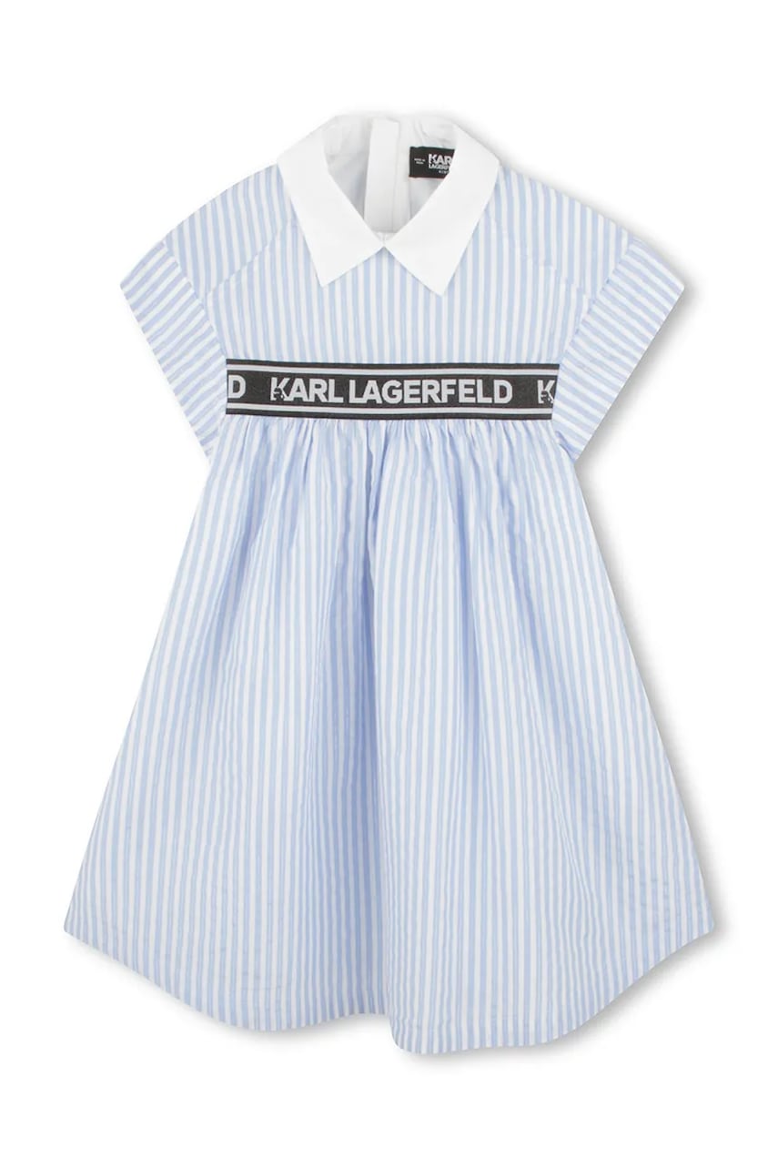 Детское платье Karl Lagerfeld mini расклешённое Z30496 Детское платье Karl Lagerfeld mini расклешённое Z30496
