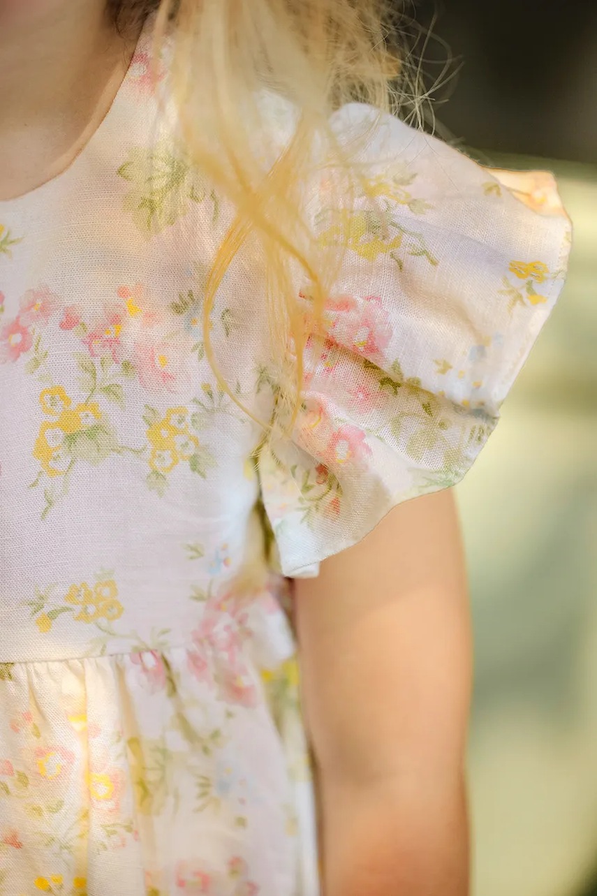 Dětské plátěné šaty Tartine et Chocolat (obrázek 5)