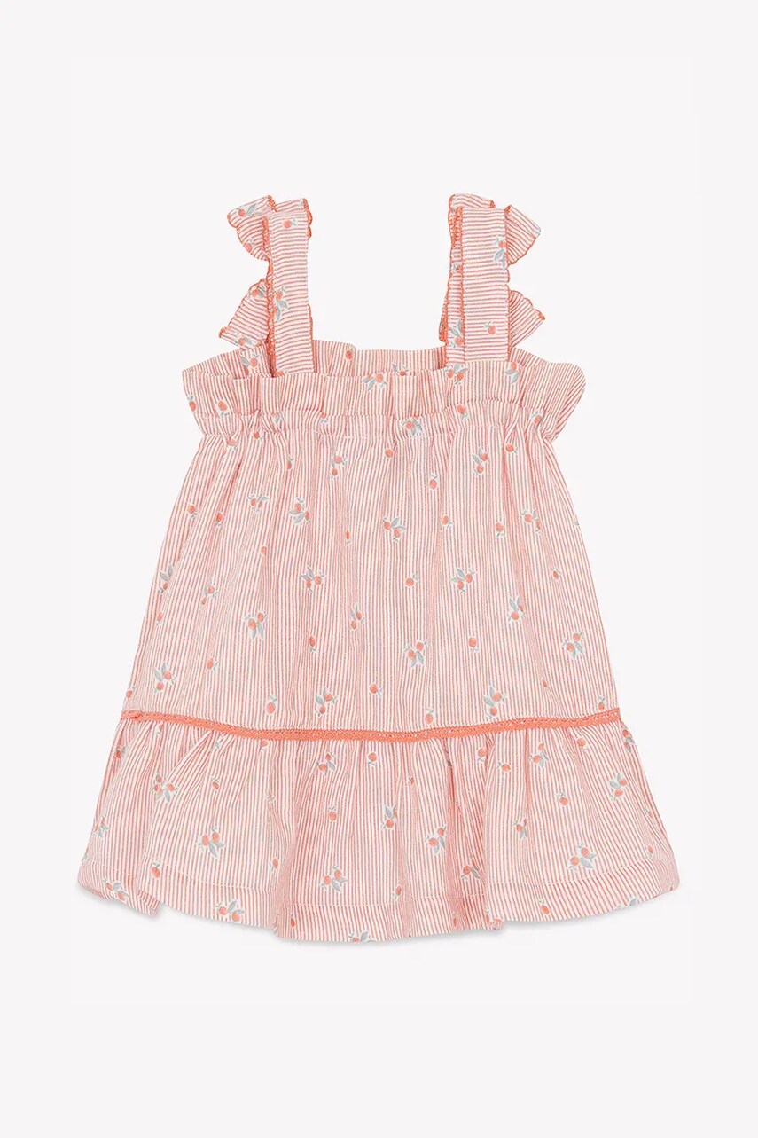 Tartine et Chocolat gyerek pamutruha narancssárga, mini, oversize, CA30021 termék 2. képe