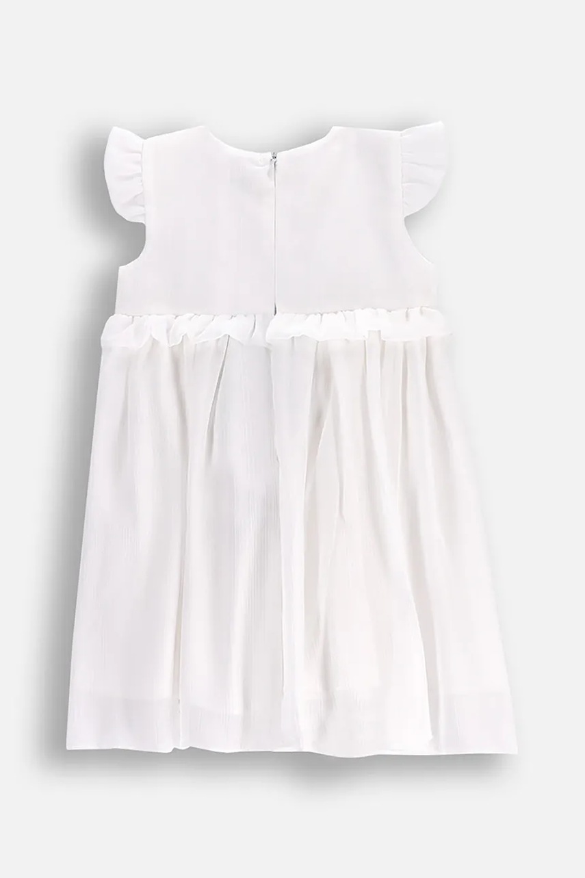 Платье для младенцев Coccodrillo цвет бежевый mini прямое ELEGANT BABY GIRL